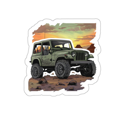 Khaki Jeep